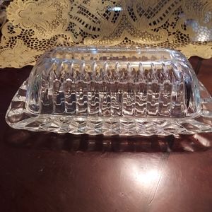 Vintage Mikasa butter dish.....B107
